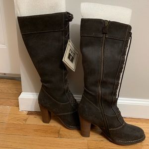 Frye Villager Lace-up Leather Boot